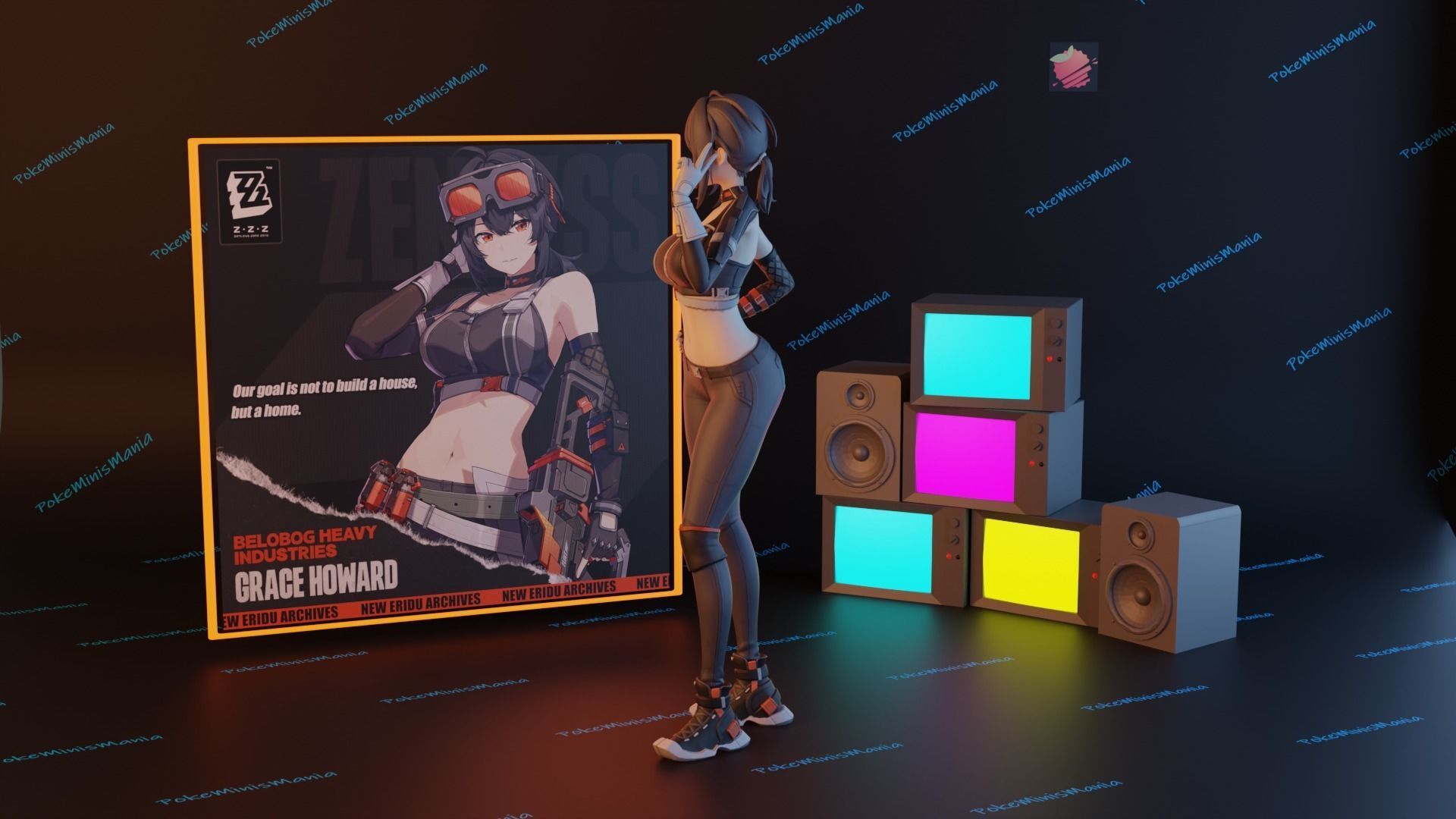 Grace Howard Zenless Zone Zero 3D print model 3D print model_3