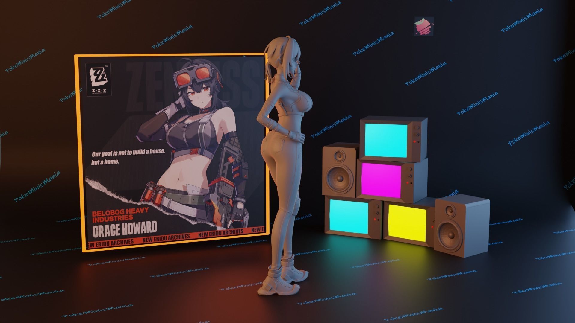 Grace Howard Zenless Zone Zero 3D print model 3D print model_5