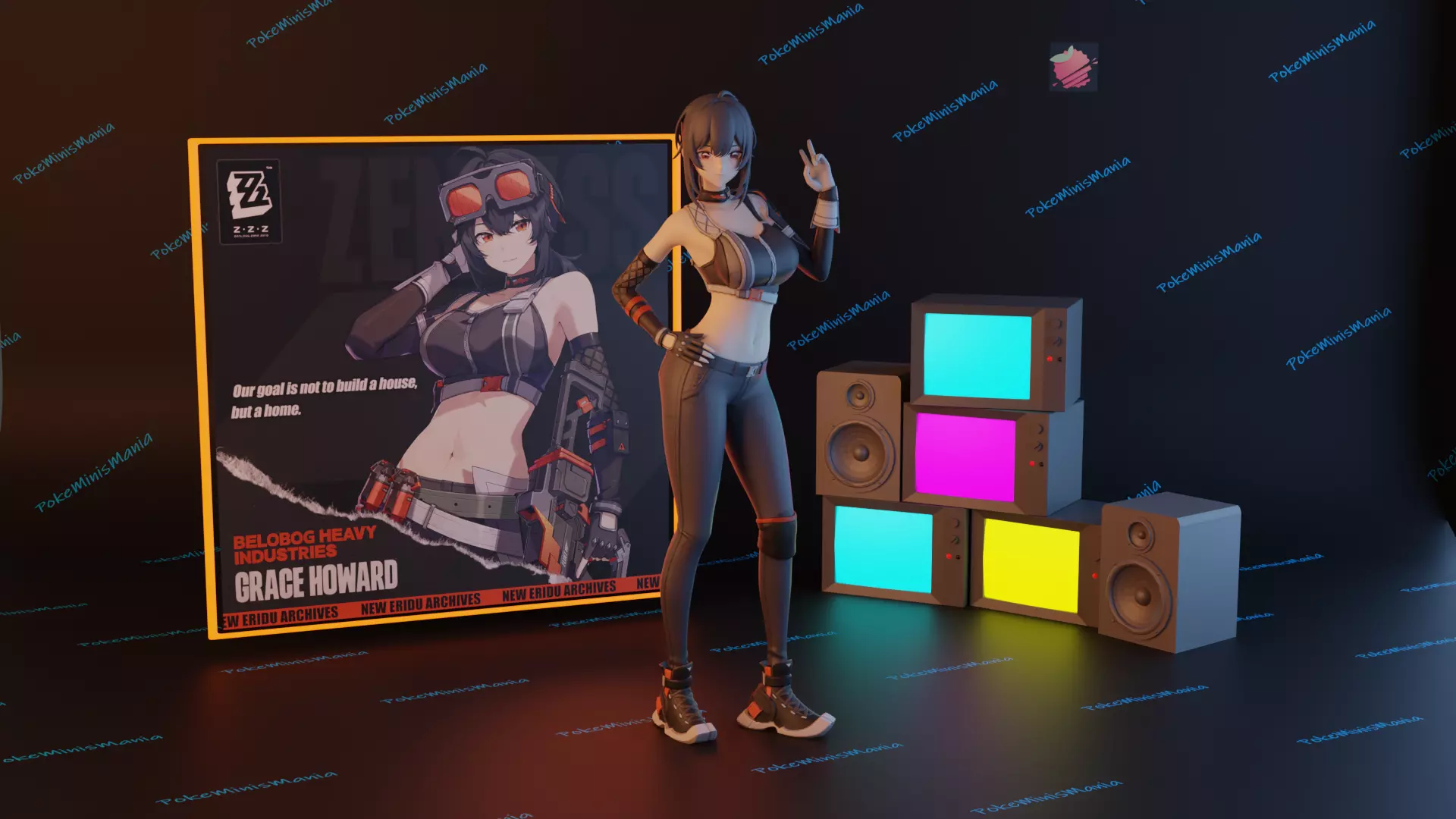 Grace Howard Zenless Zone Zero 3D print model 3D print model_0