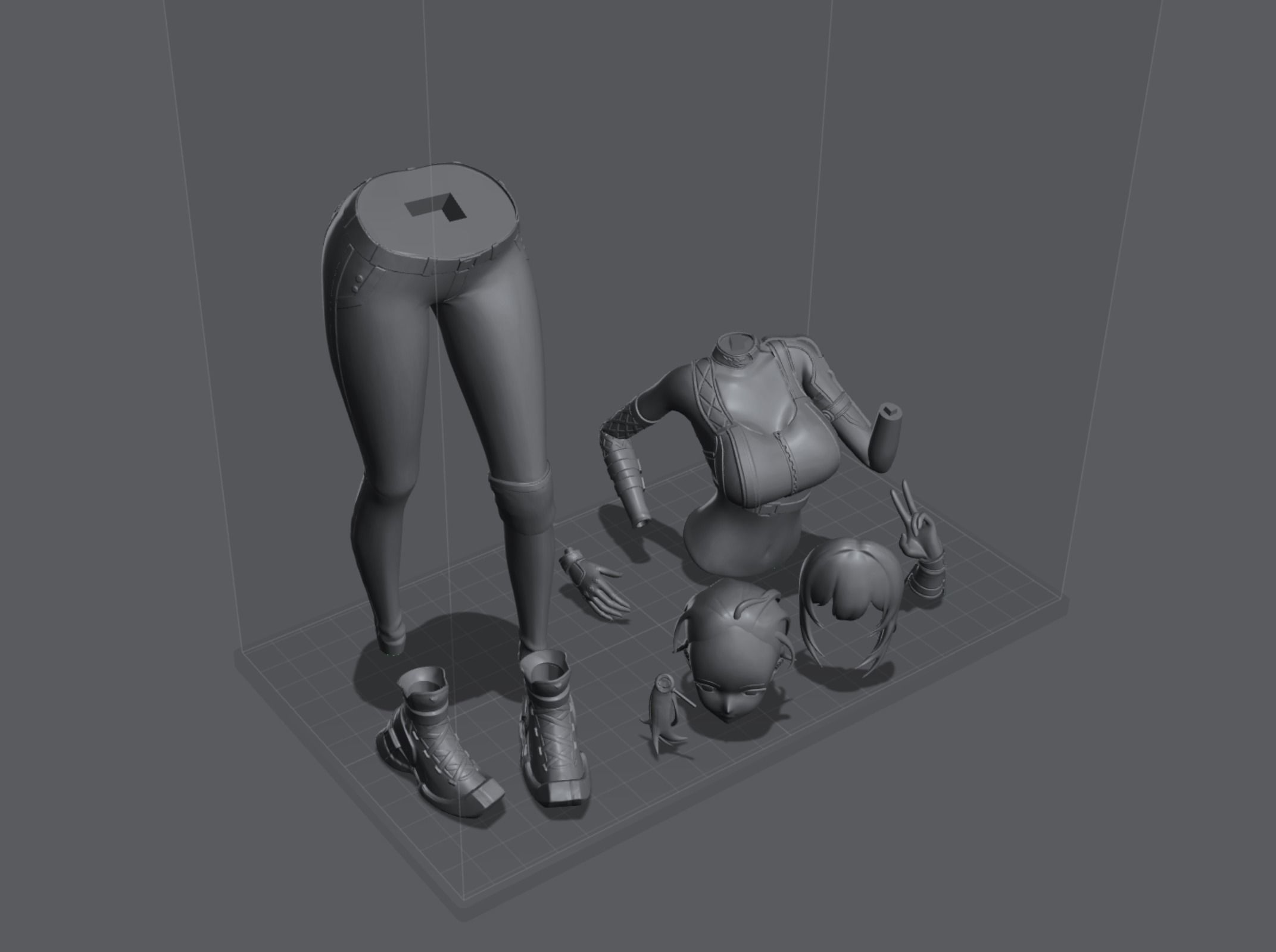 Grace Howard Zenless Zone Zero 3D print model 3D print model_8