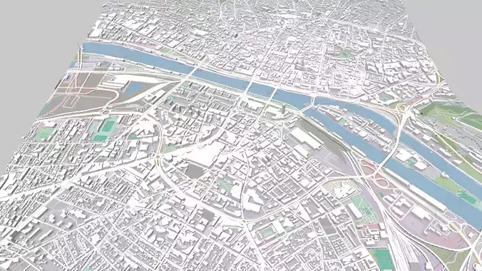 Cityscape Rouen France