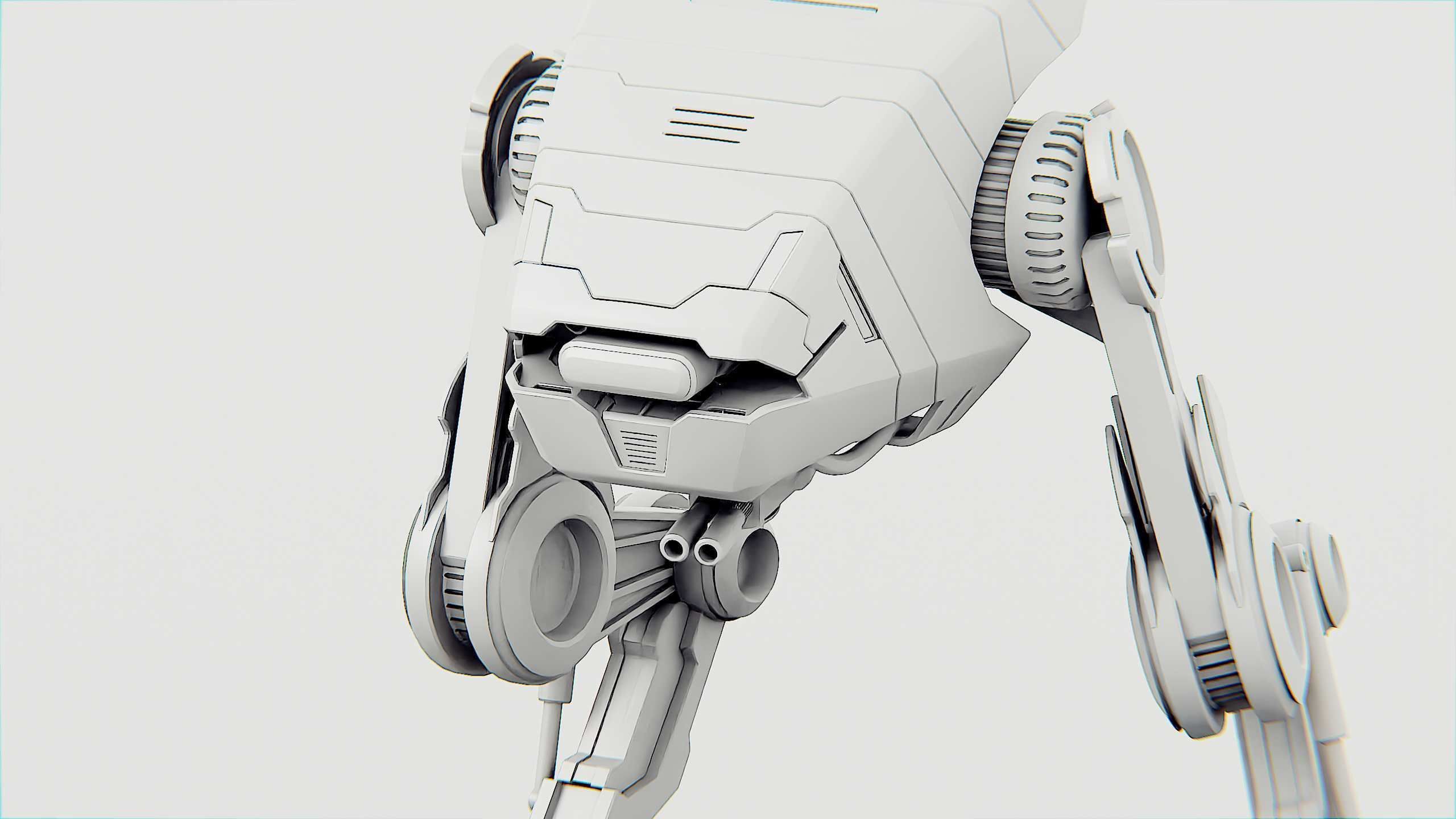 DINO ROBOT Rigged for Unreal Engine - Unity - MIXAMO  3D model_34