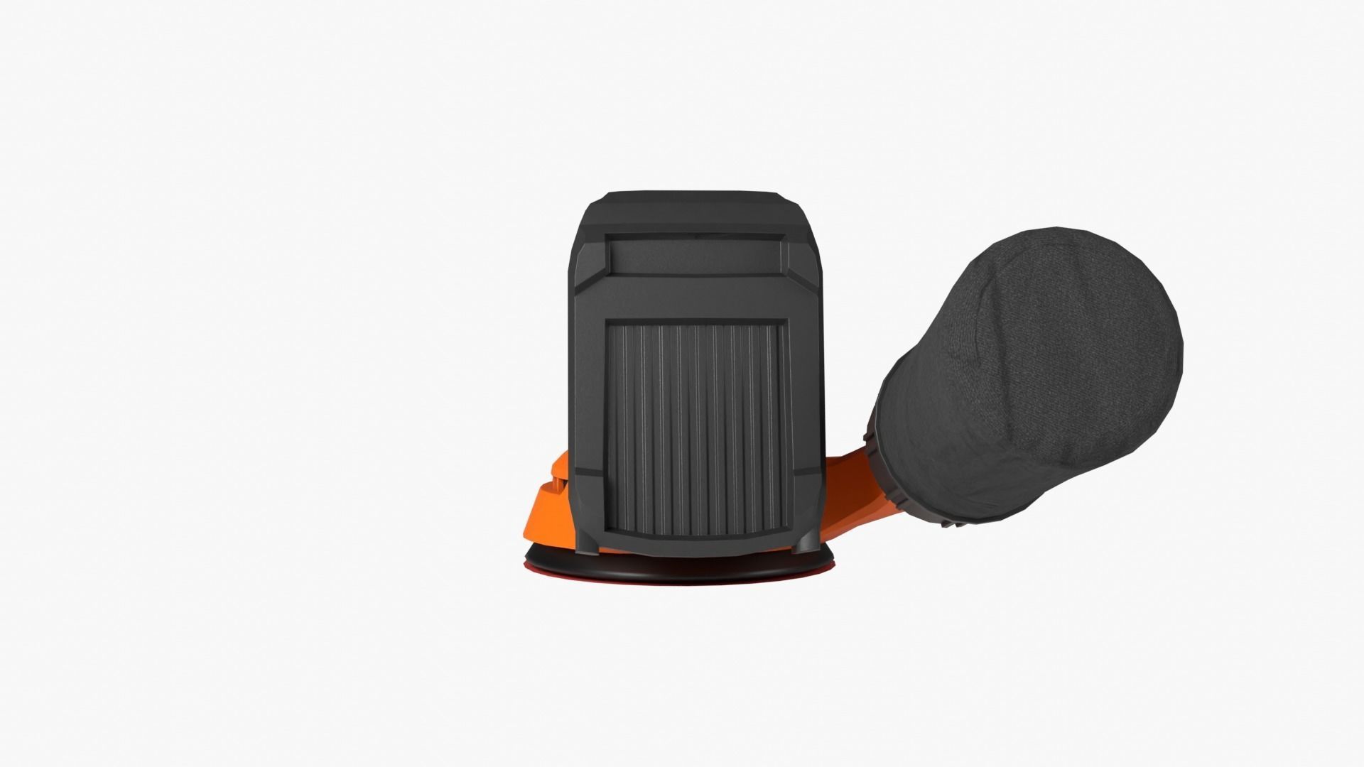 Random Orbital Sander Low-poly 3D model_9