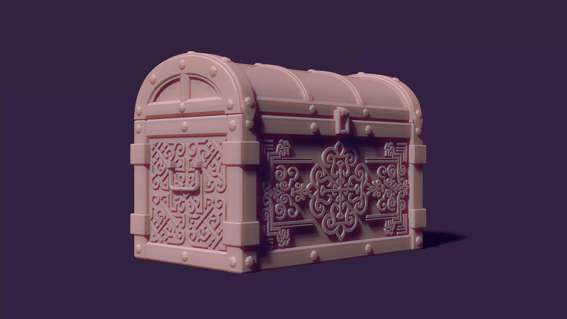 toy chest 3D print model_0