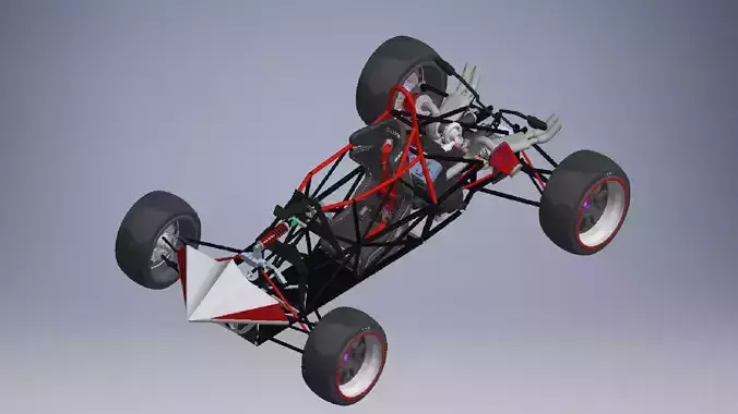 Car designed sports car racing 