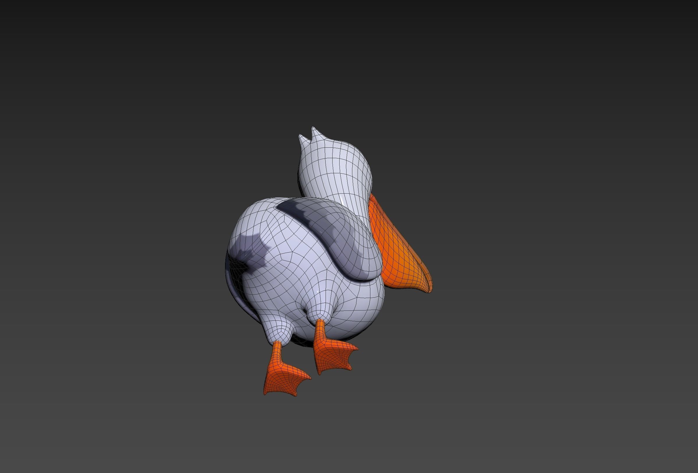 Character305 Pelican 3D model_23