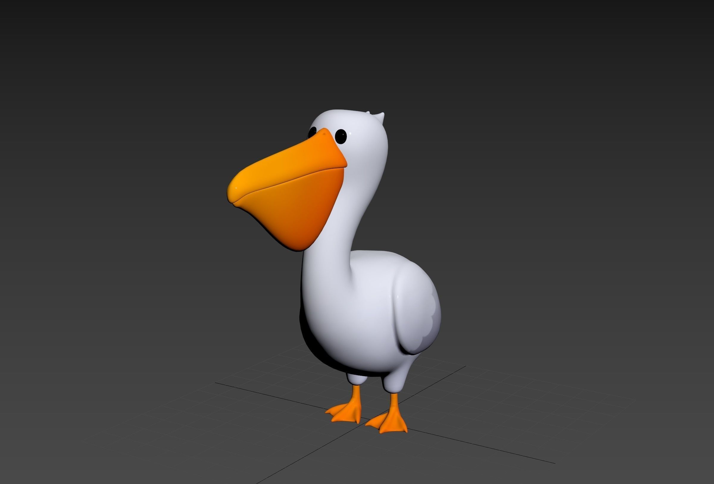 Character305 Pelican 3D model_17