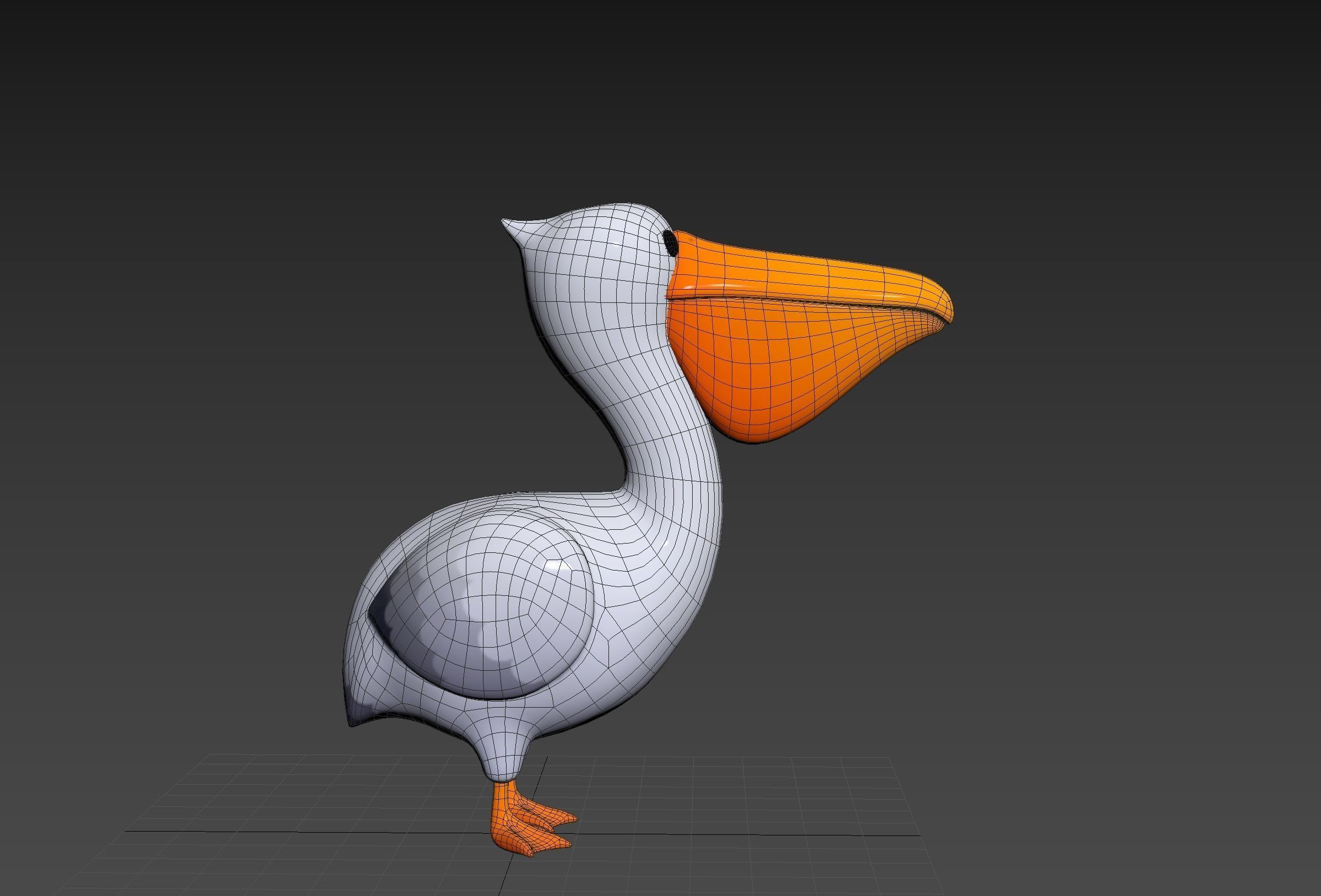 Character305 Pelican 3D model_22