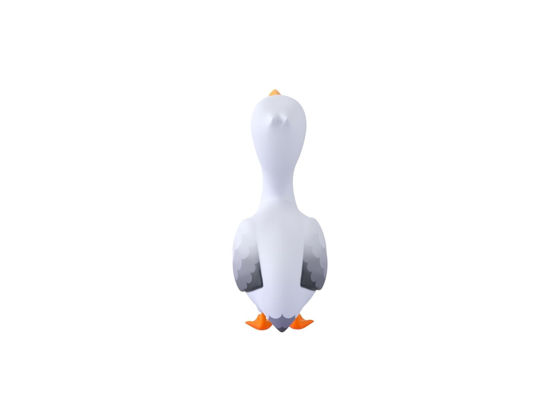Character305 Pelican 3D model_4
