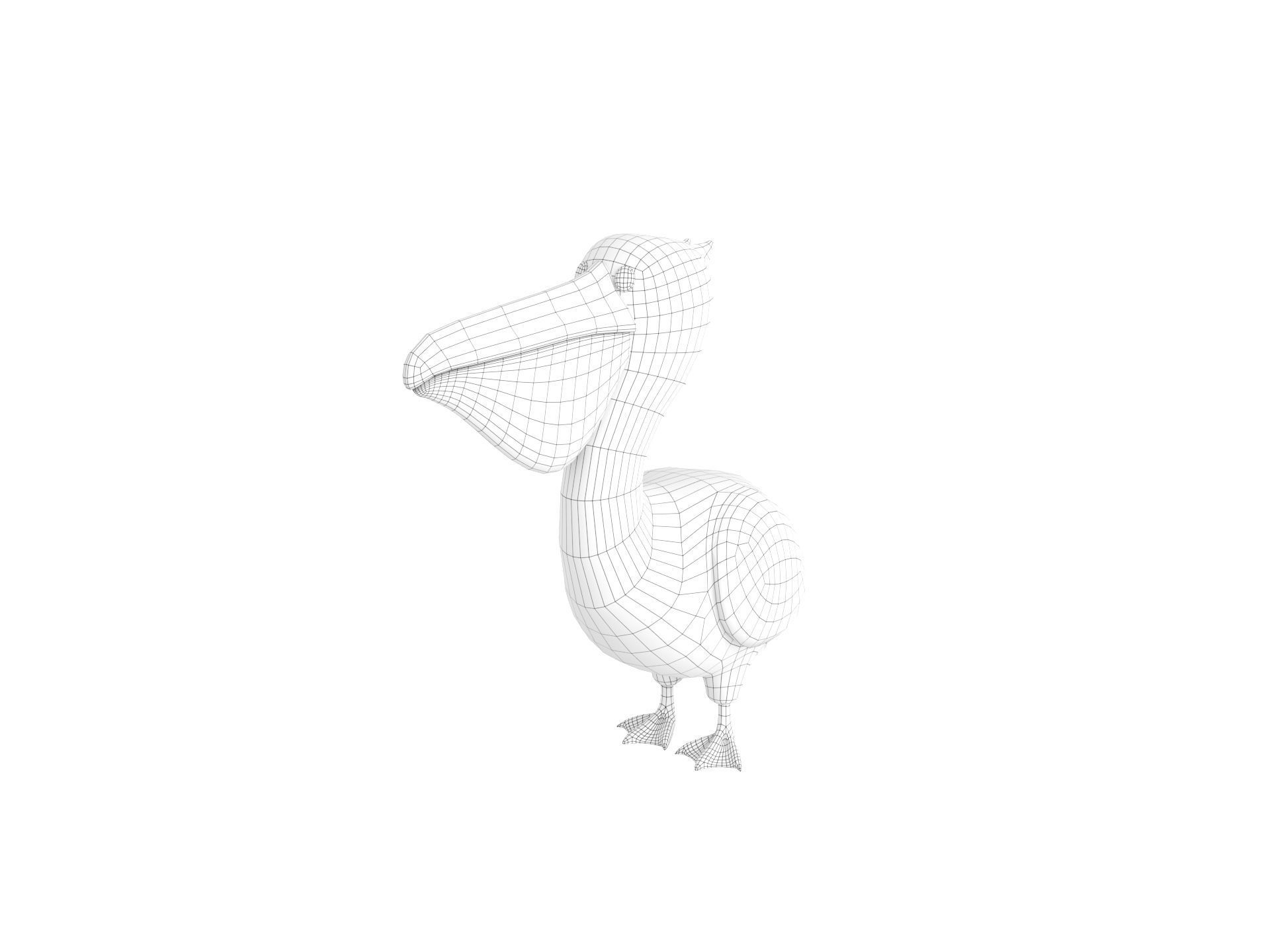Character305 Pelican 3D model_29