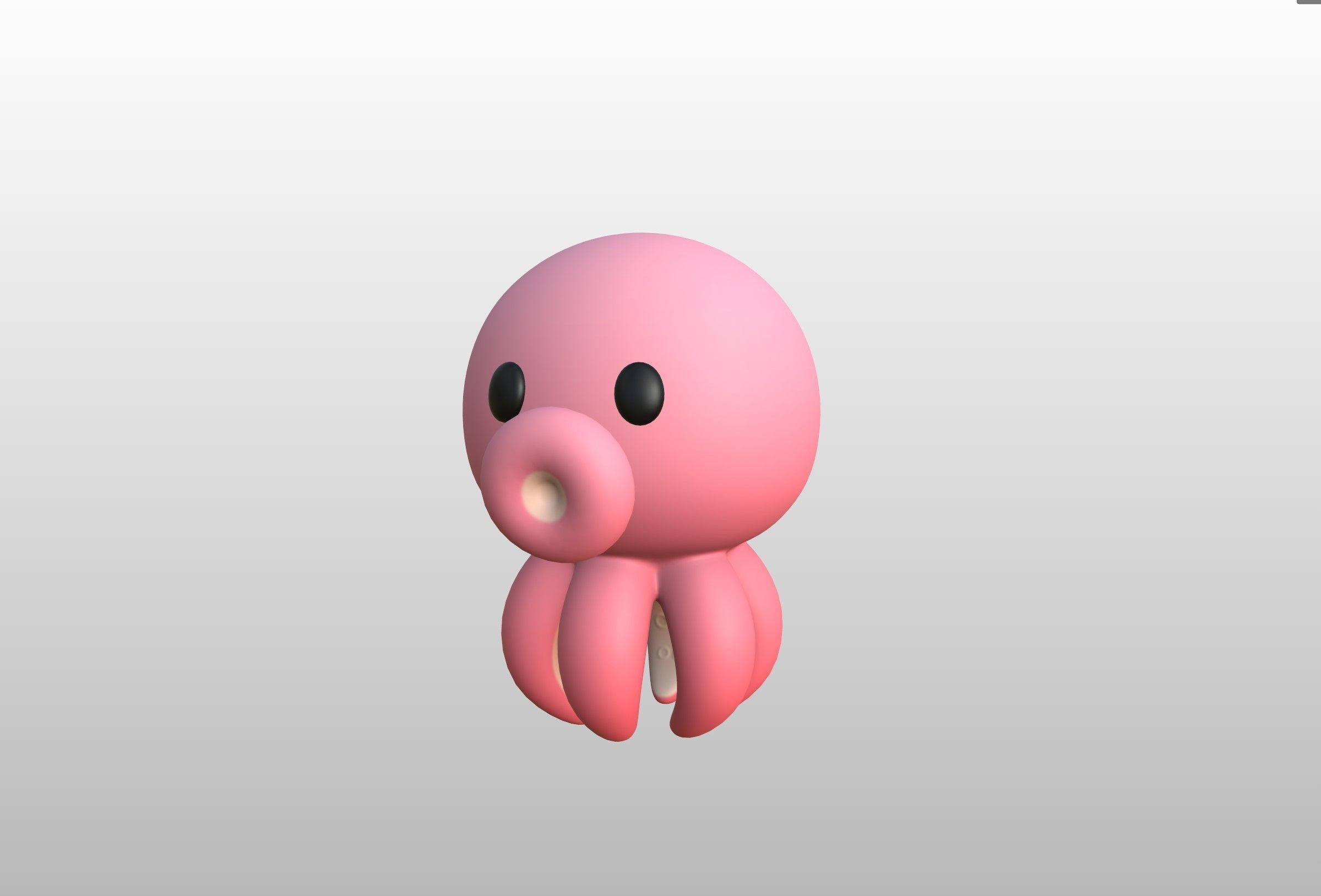 Character308 Octopus 3D model_10