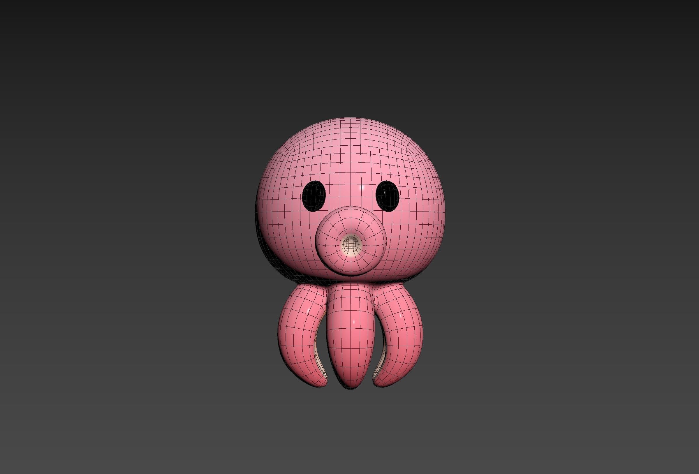 Character308 Octopus 3D model_20