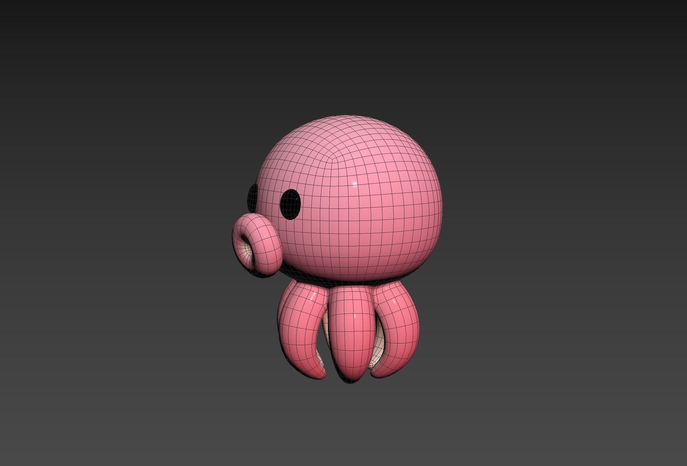 Character308 Octopus 3D model_27
