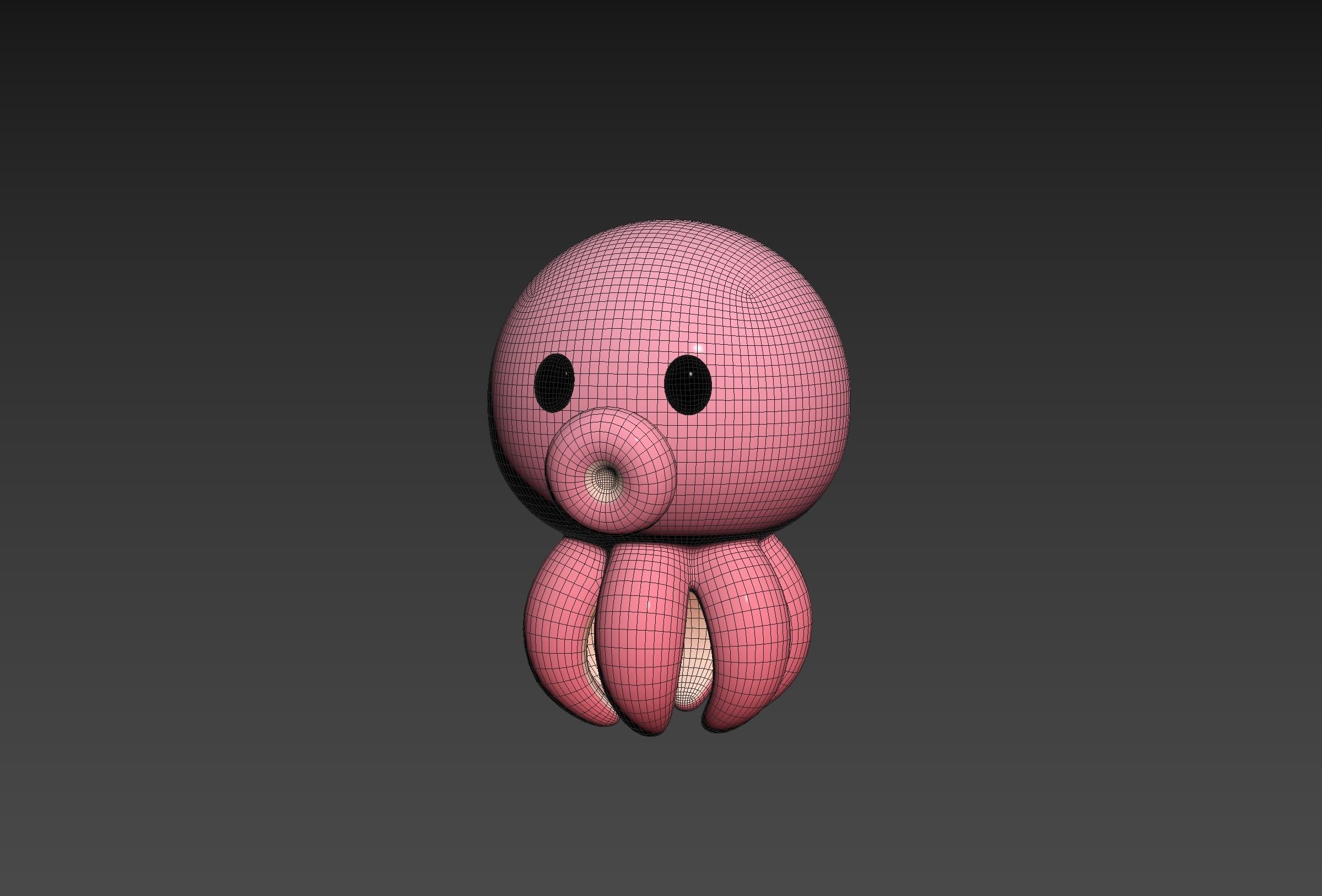 Character308 Octopus 3D model_19