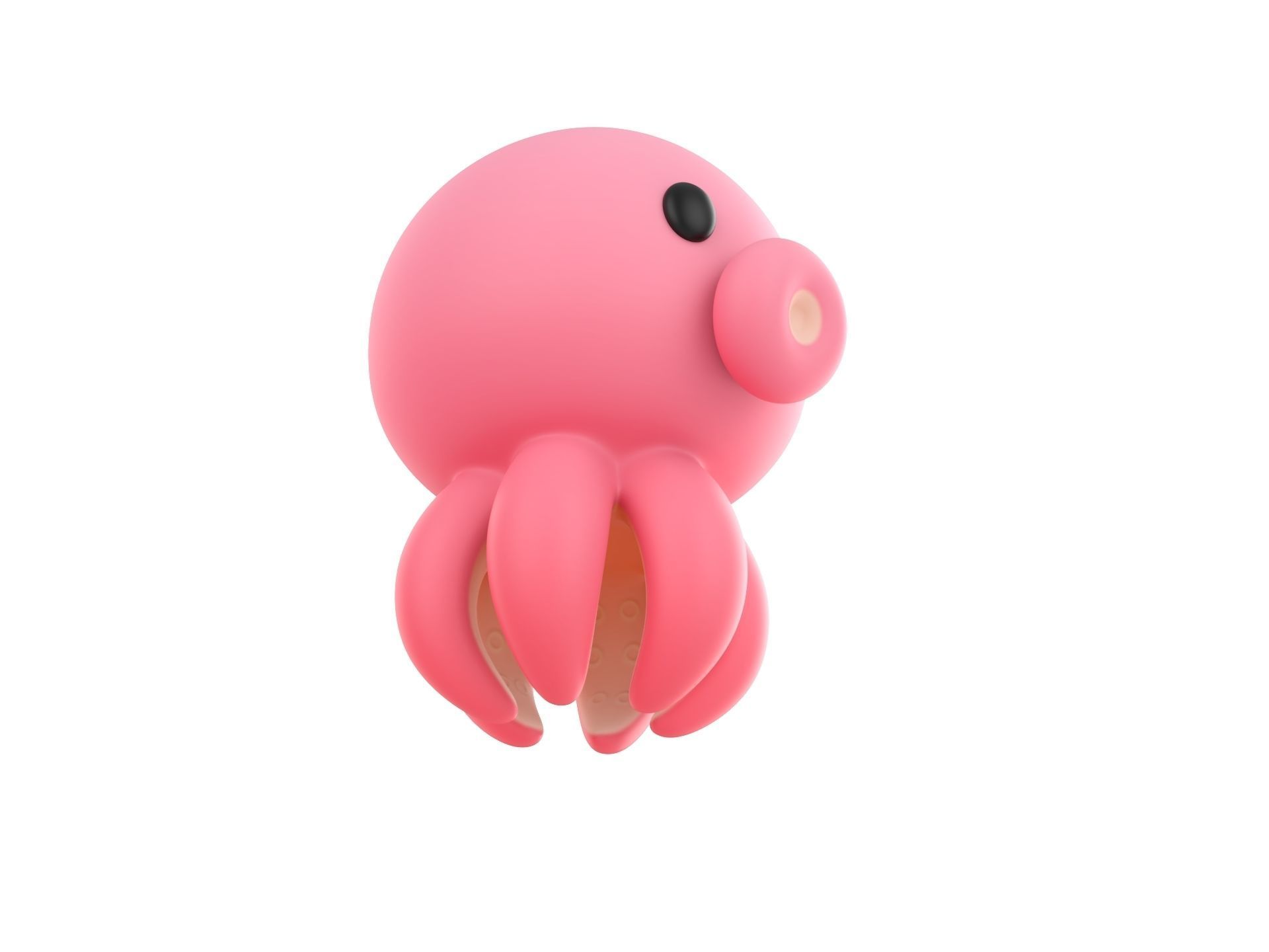 Character308 Octopus 3D model_2