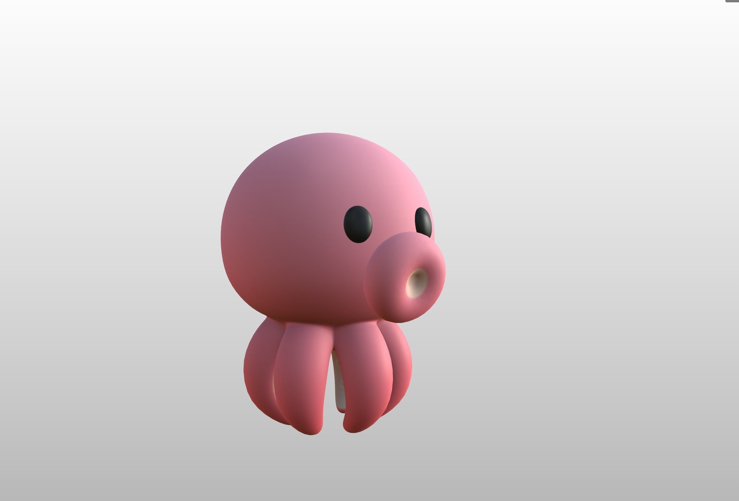 Character308 Octopus 3D model_12