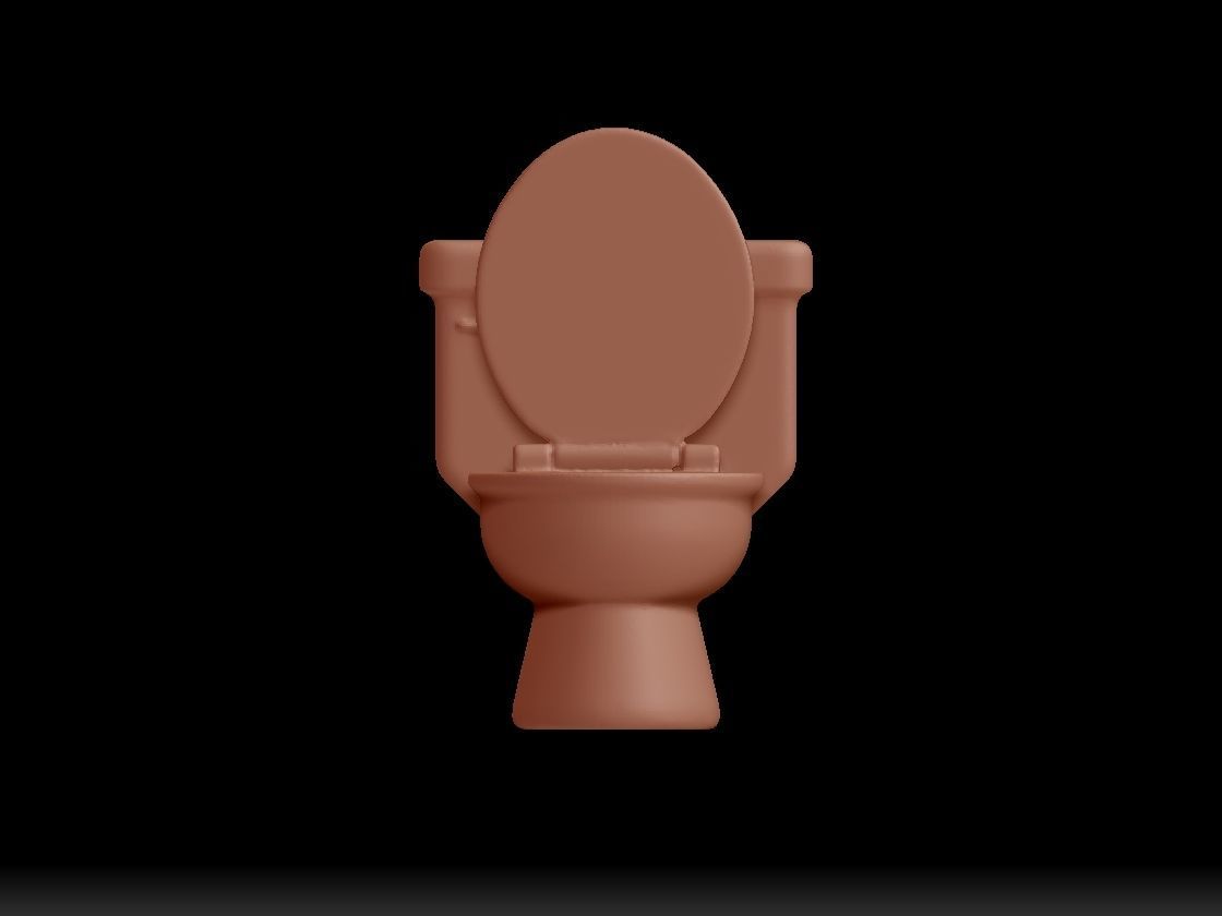 Toilet 3D print model_2