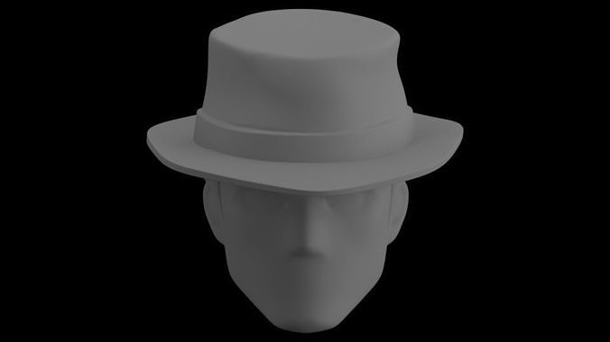 DC THE QUESTION HEAD SCULPT  3D print model