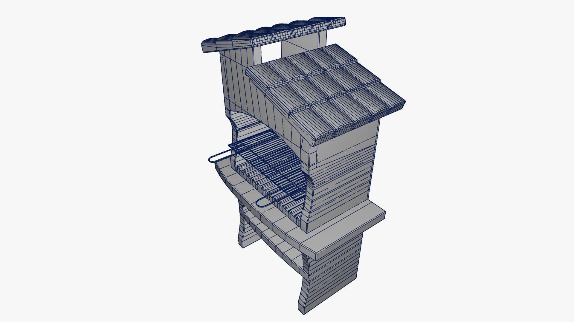 Barbecue 3D model_19