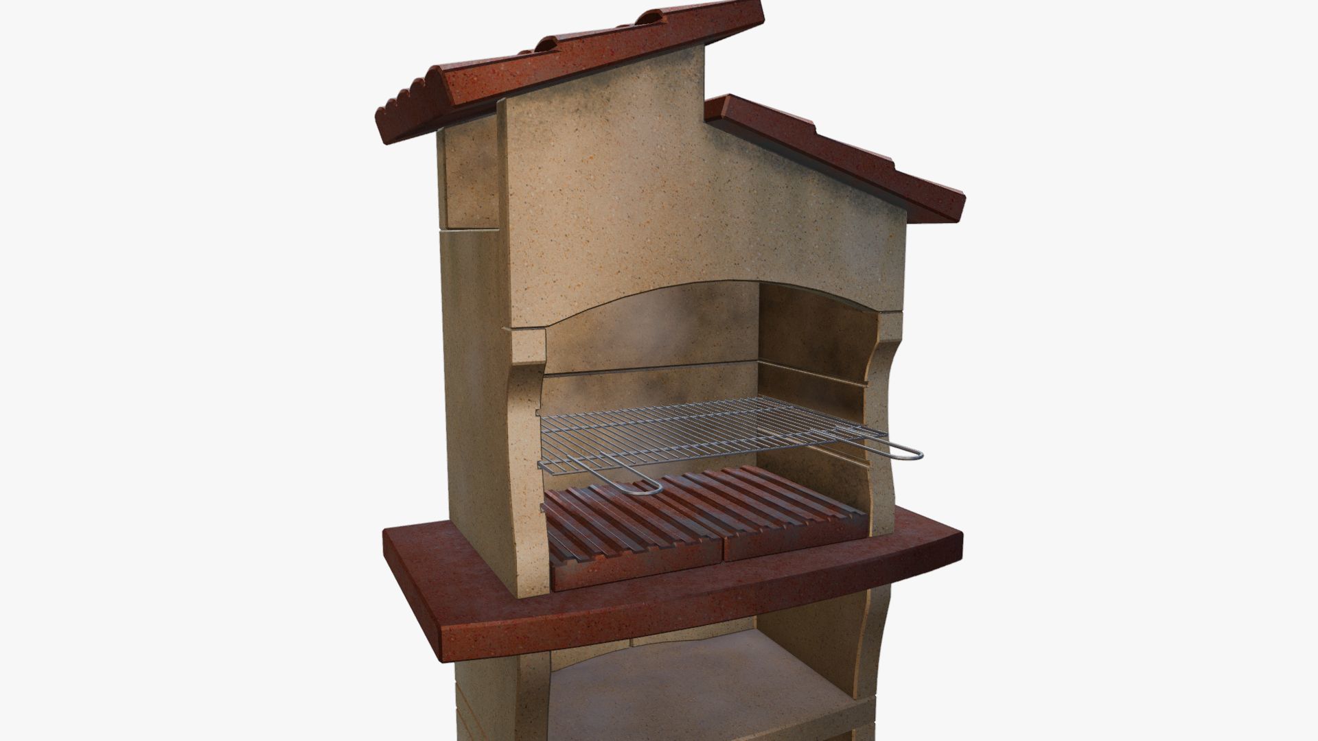 Barbecue 3D model_29