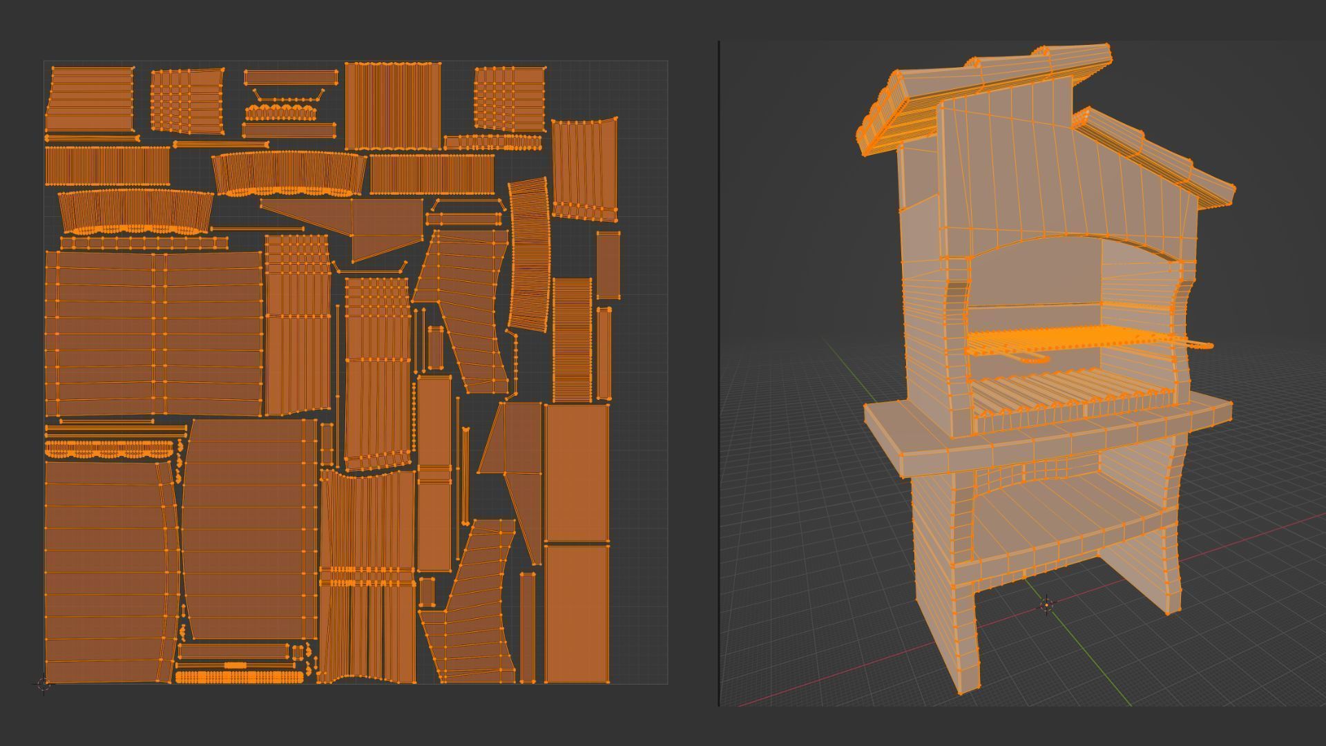 Barbecue 3D model_17
