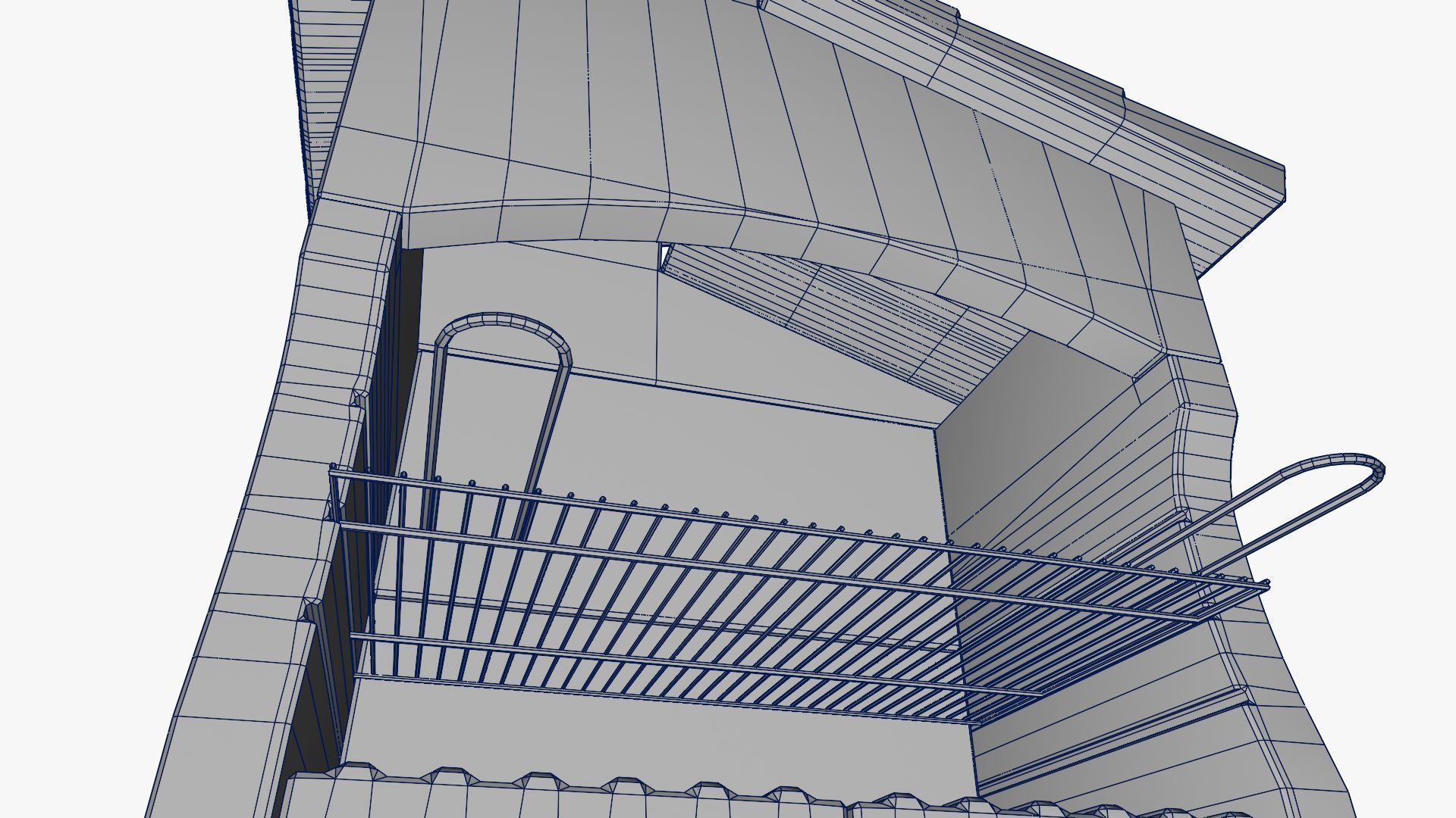 Barbecue 3D model_22