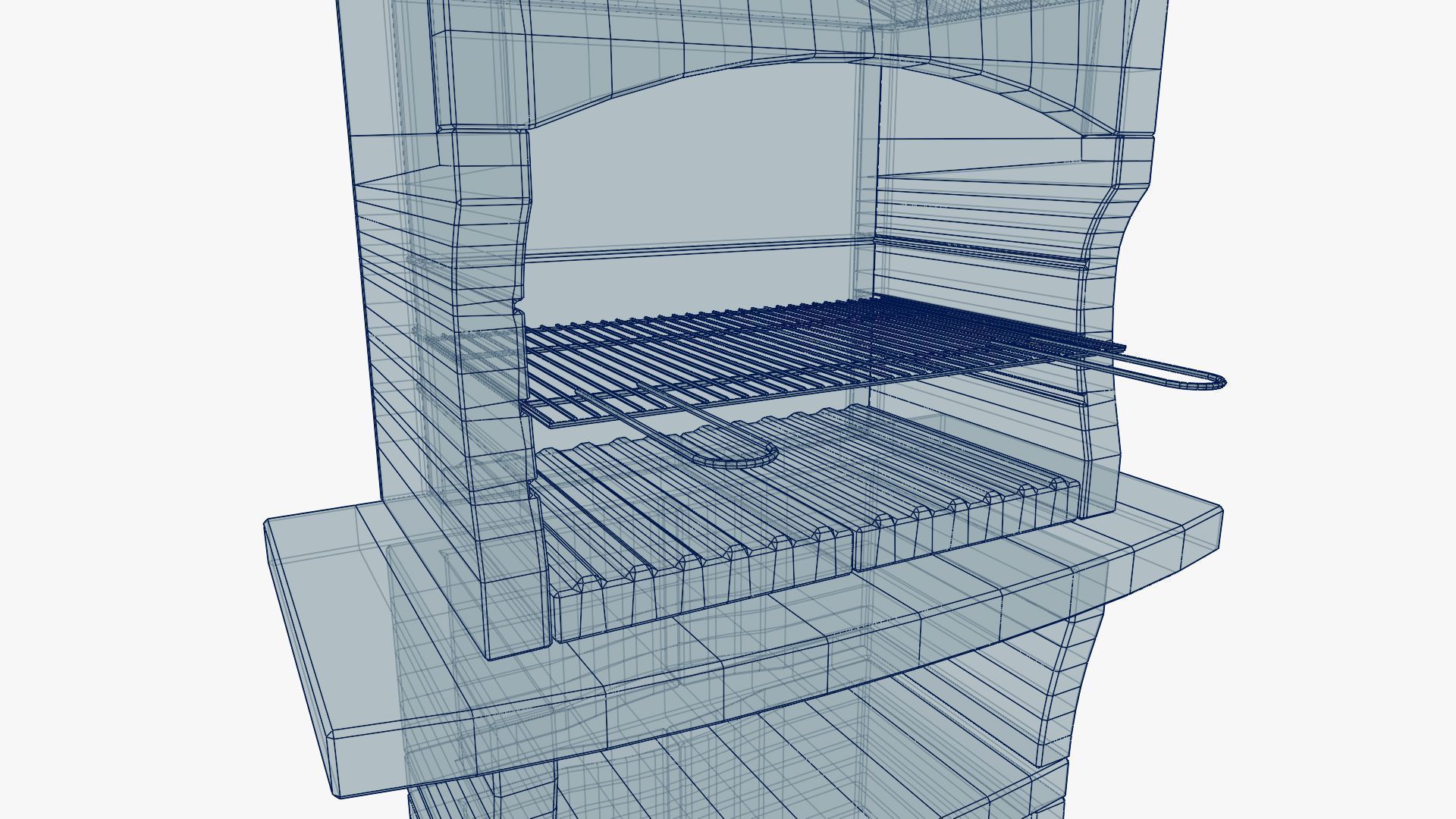 Barbecue 3D model_27