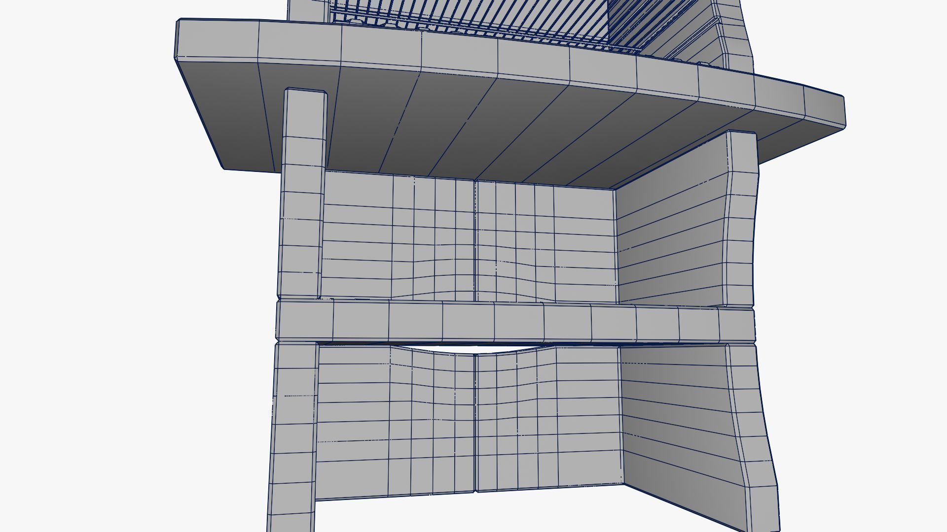 Barbecue 3D model_23