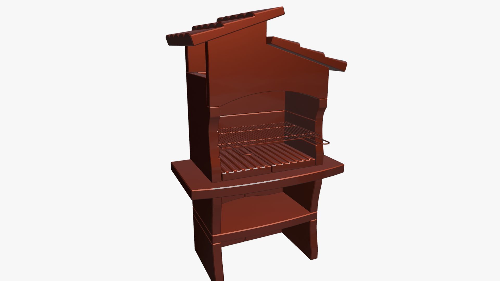 Barbecue 3D model_28
