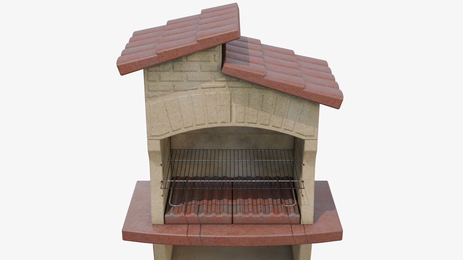 Barbecue 3D model_2