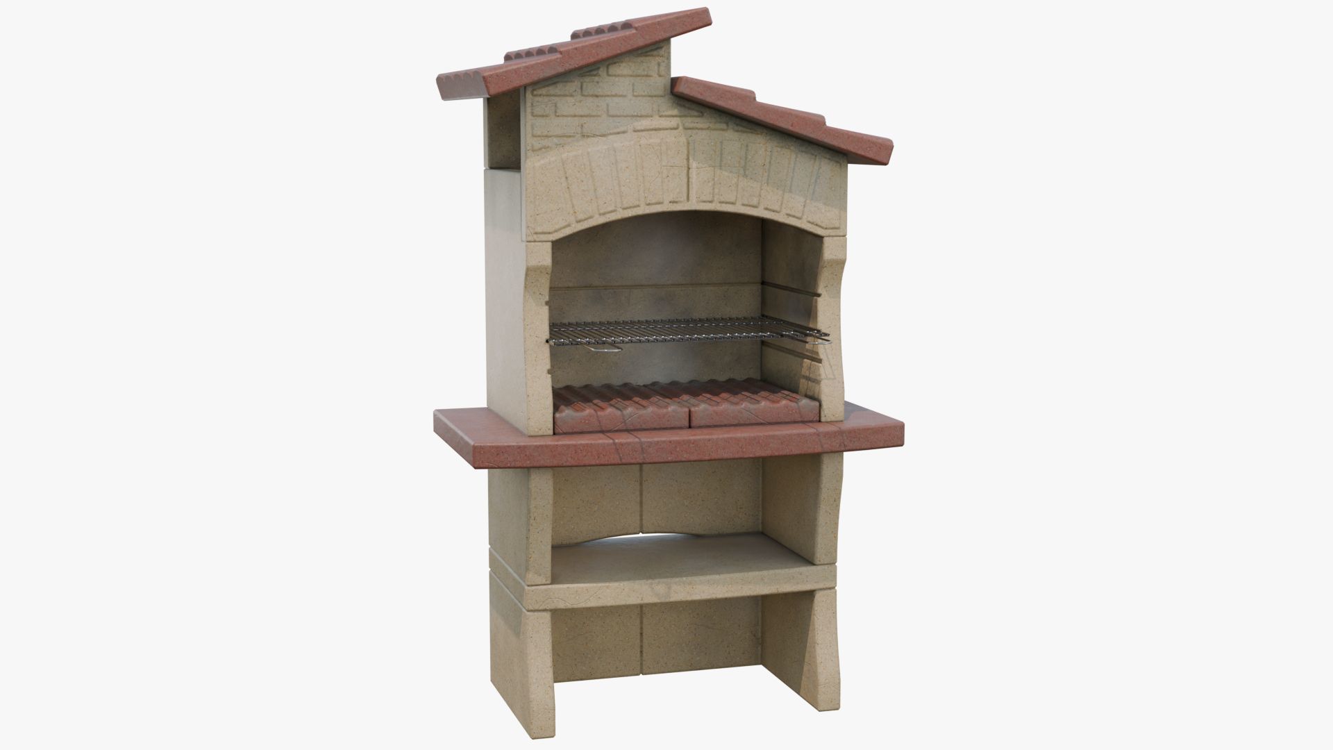 Barbecue 3D model_0