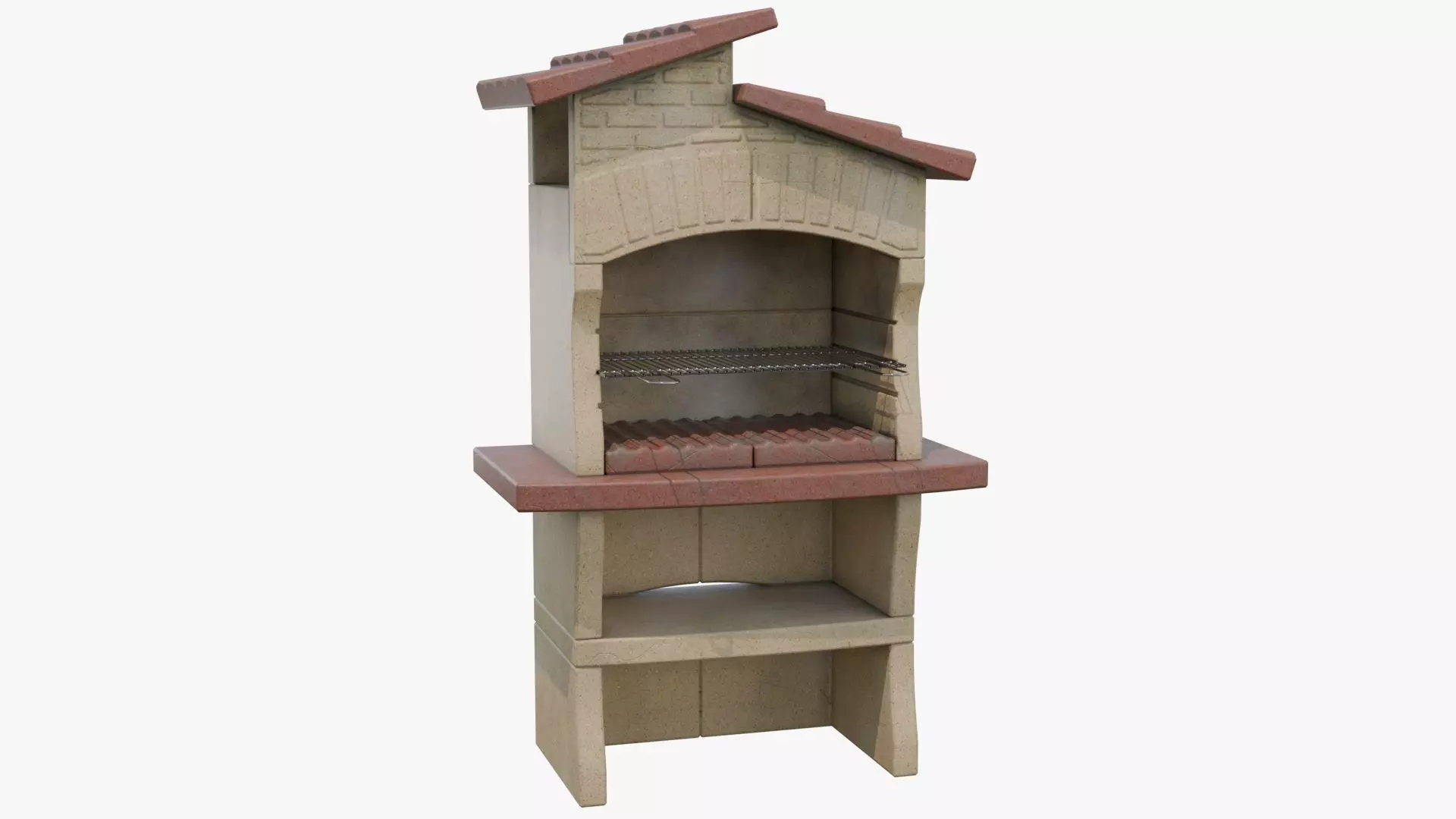 Barbecue 3D model_0
