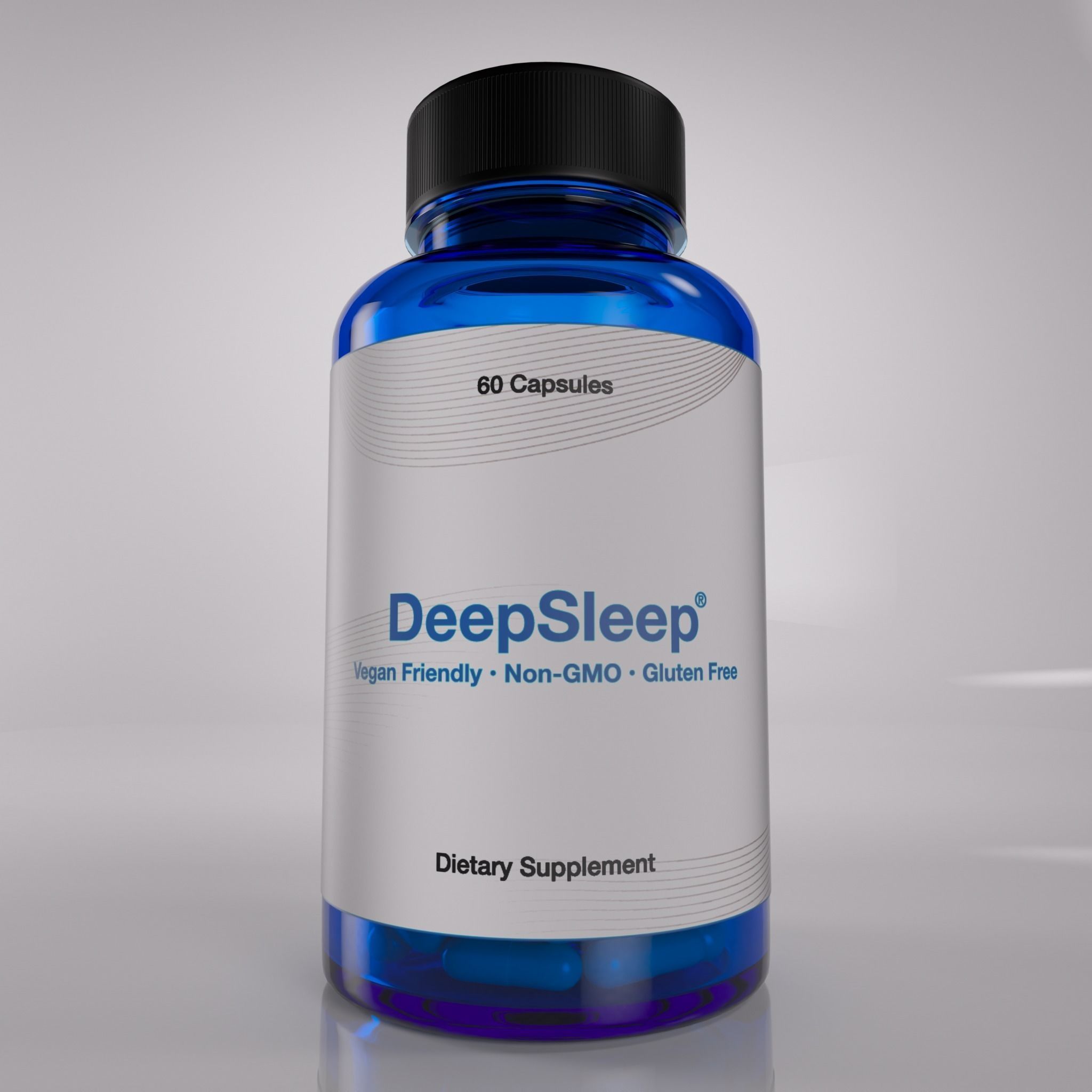 Diet Pill Bottle - Cinema 4D and Octane 3D model_2