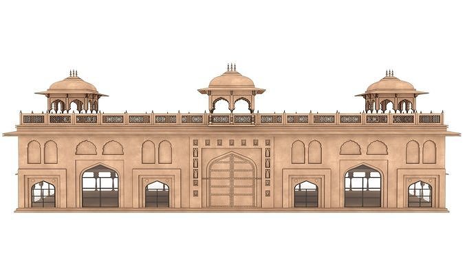Indian Palace 3D model
