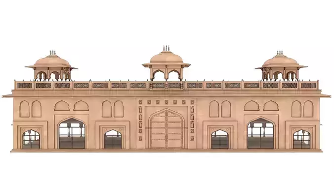 Indian Palace 3D model