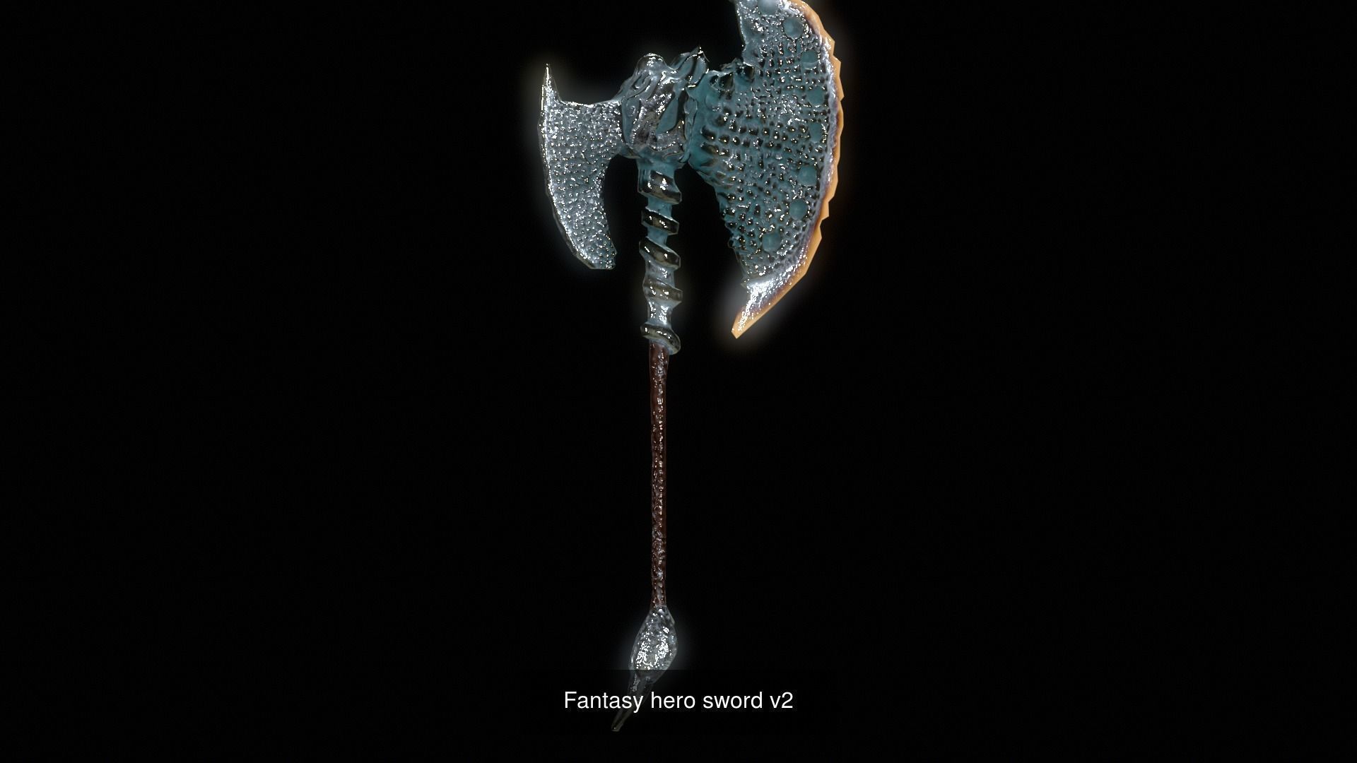 fantasy sword weapon asset pack 3D Model Collection_6