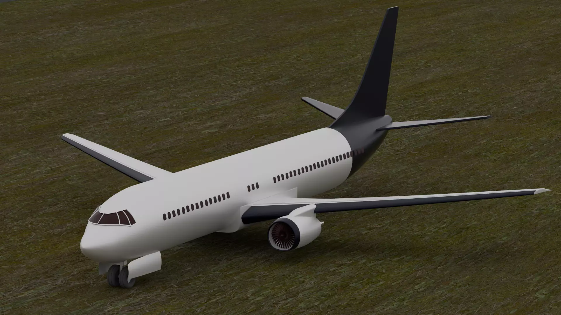 Boeing 737 3D model_0