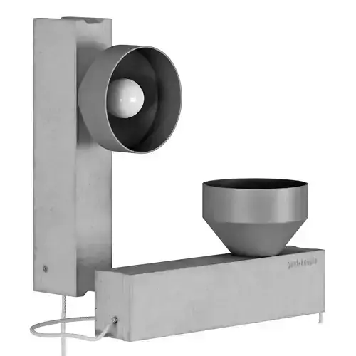 pluskouple block wall and table lamp