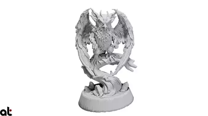 Griffling Familiar 3D print model