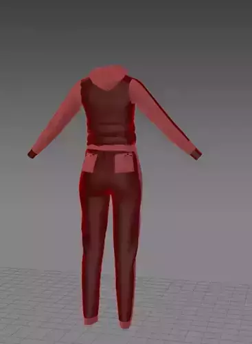 sweater clothes model in Marvelous designer