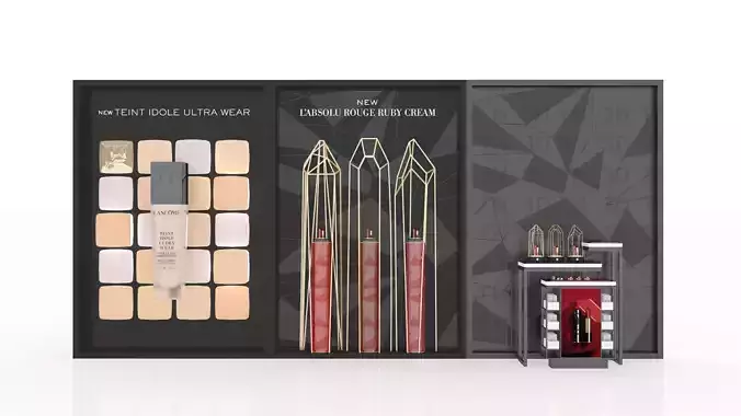 Lancome Cosmetic Wall