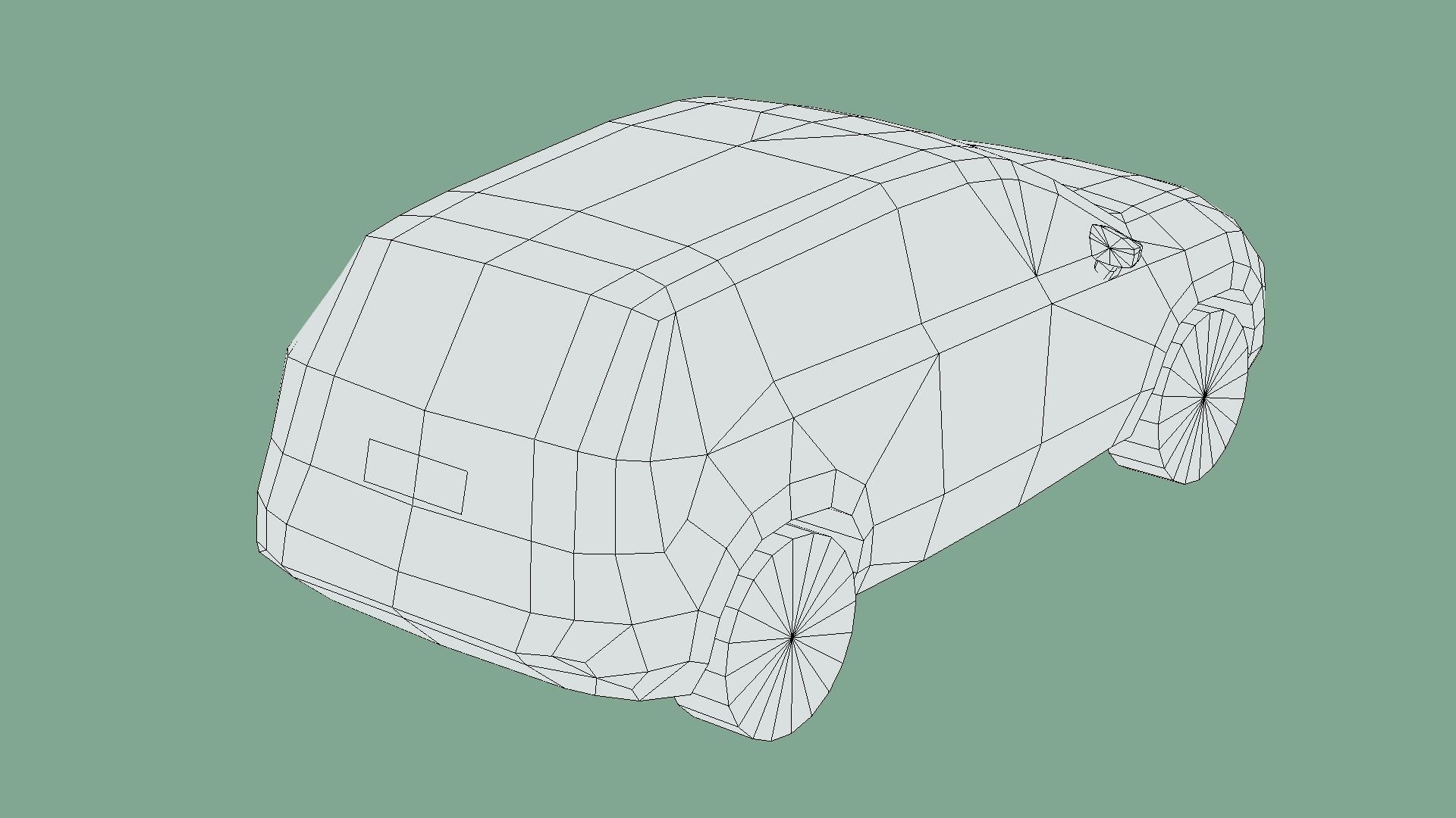 Seat Ateca 2020 Low-poly 3D model_6