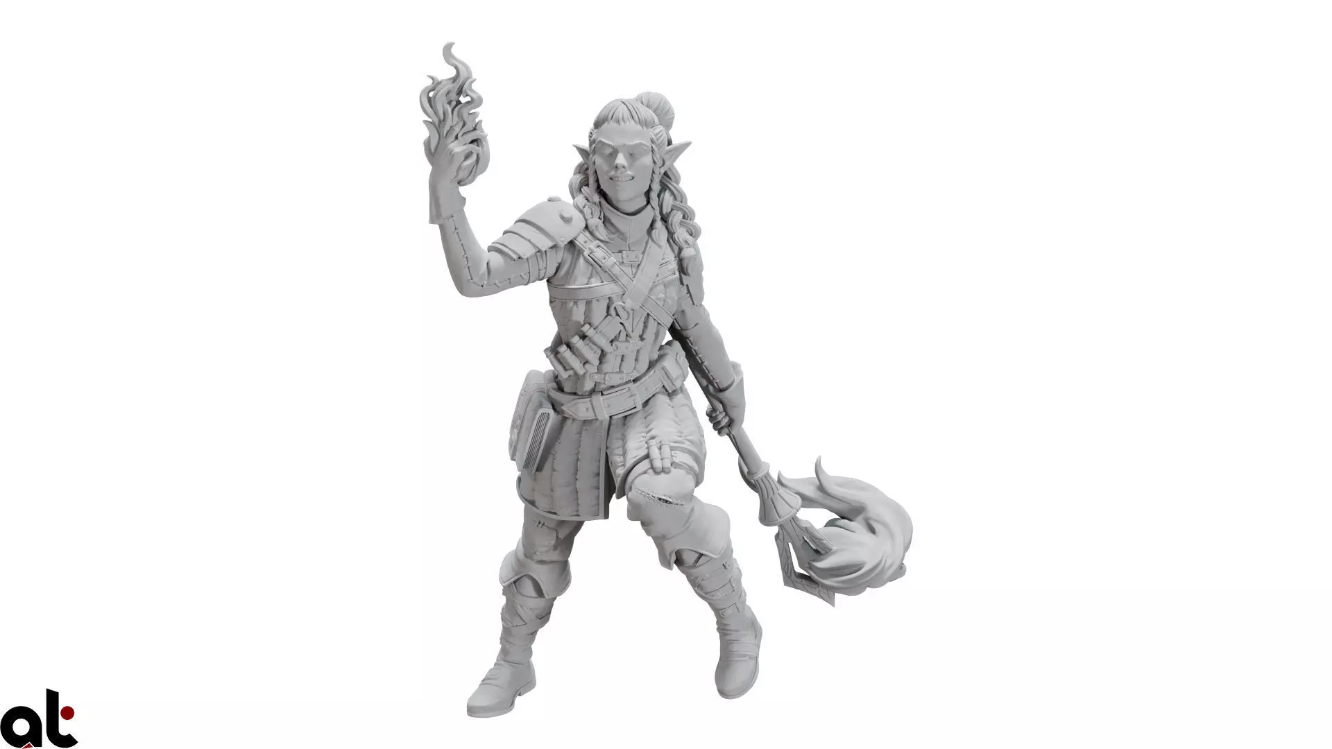 sheera character 3D print model_0