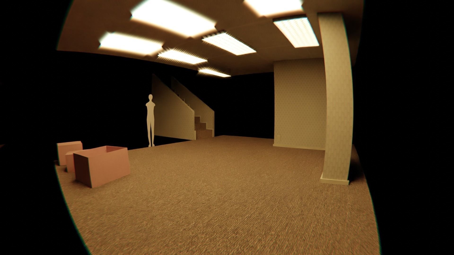 Backrooms Prop Pack KanePixels-Inspired - EEVEE and CYCLES Low-poly 3D model_2