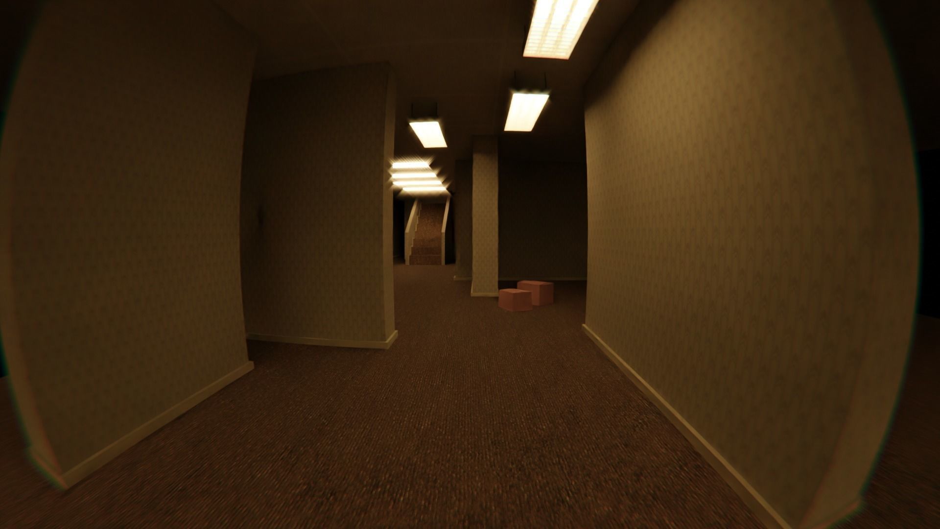 Backrooms Prop Pack KanePixels-Inspired - EEVEE and CYCLES Low-poly 3D model_1