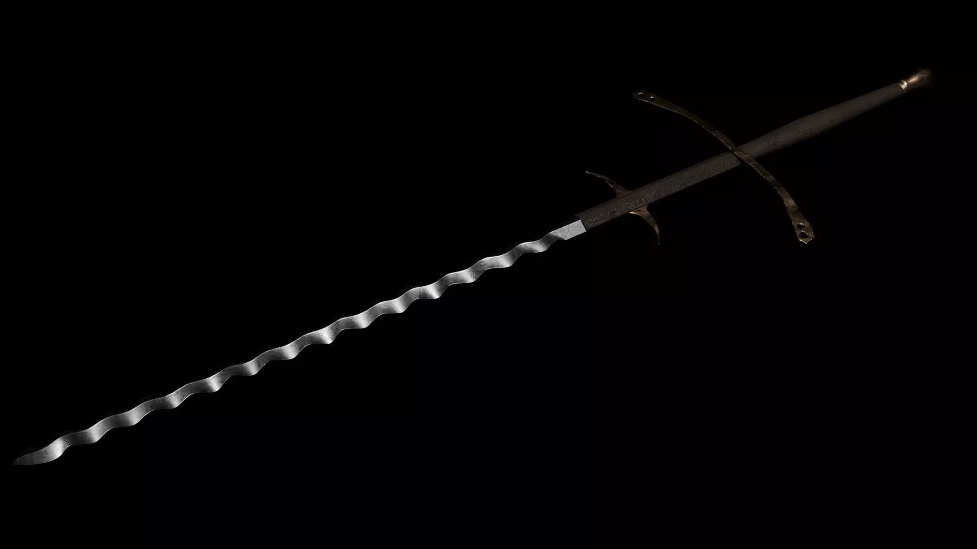 Flamberg Free 3D model_0