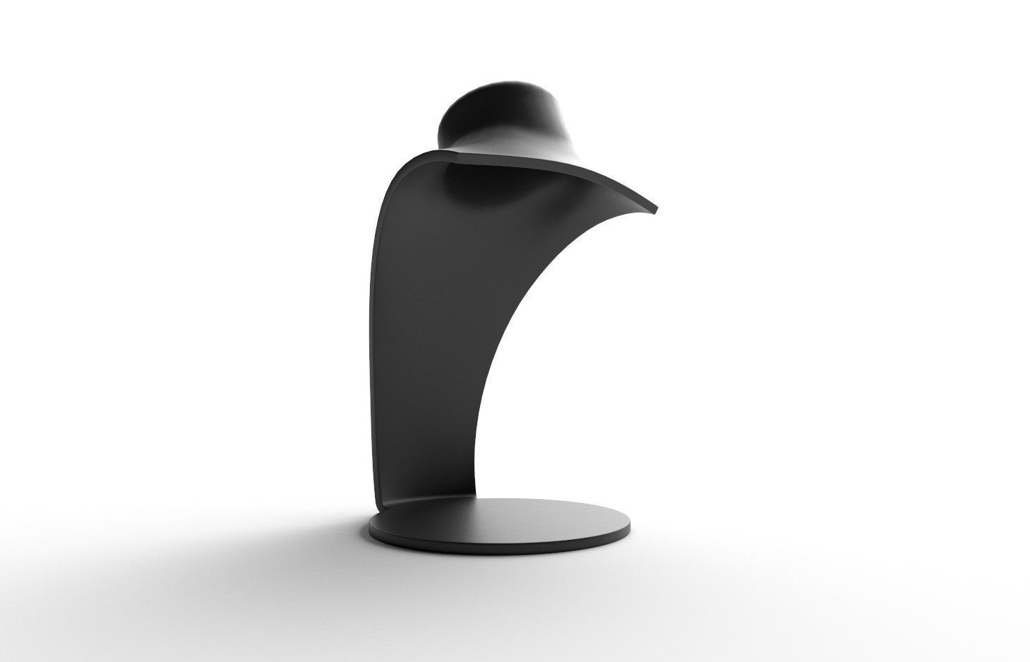 Jewelry Mannequin M01 Low-poly 3D model_5