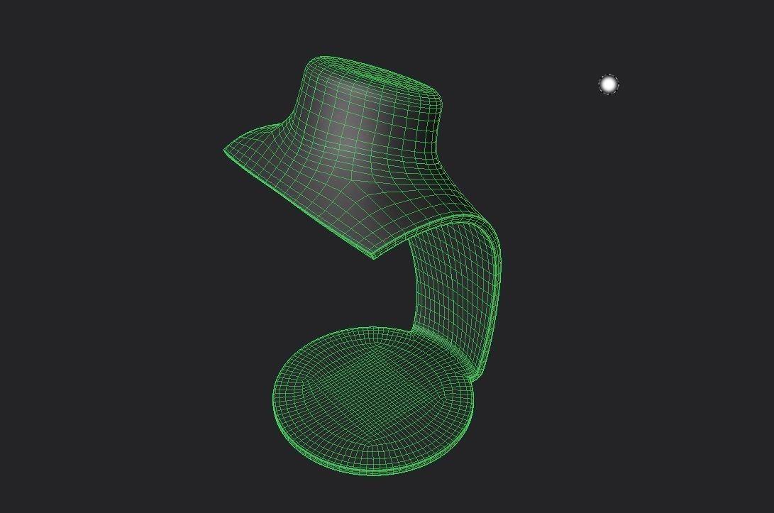 Jewelry Mannequin M01 Low-poly 3D model_7