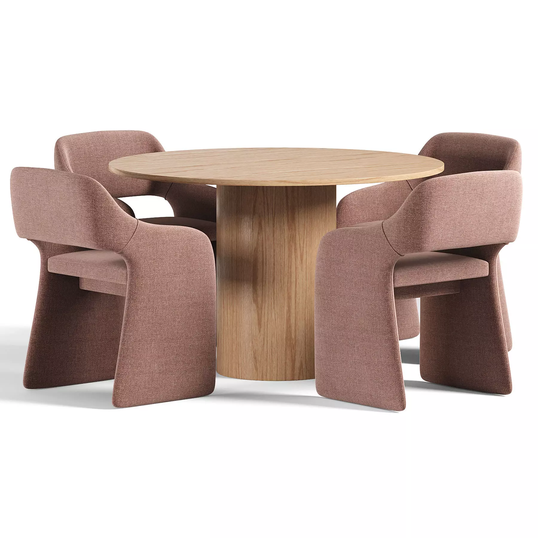 Chair E7 6 By Ellipse And Type Dining Chair 3D model_0