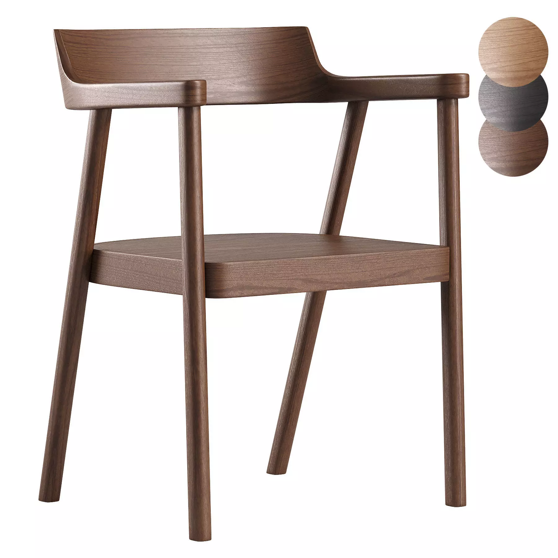 Mercurius Chair By Chiedo Cover 3D model_0